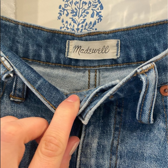 MADEWELL JEANS WITH STRIPE!! - Picture 4 of 8